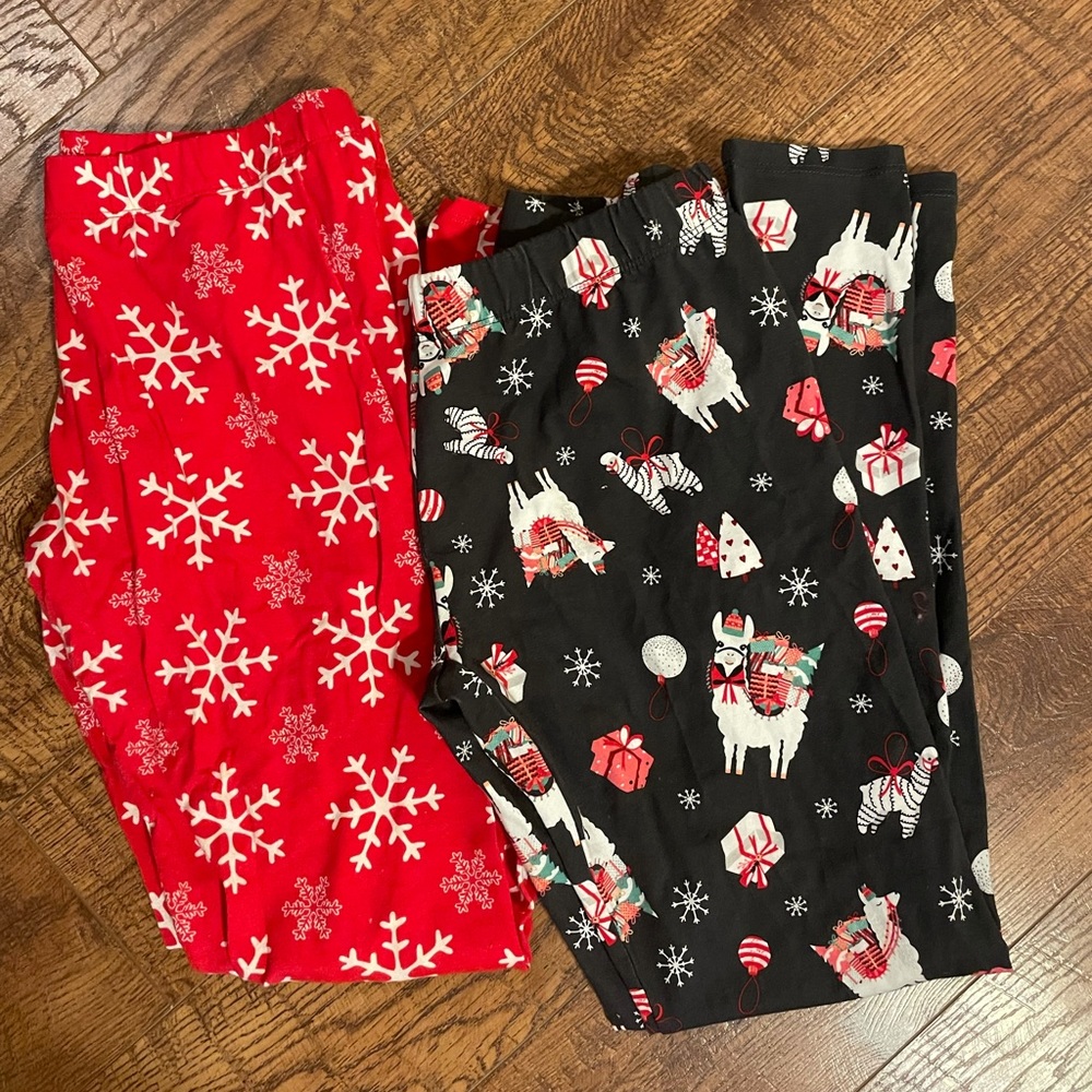 No Boundaries Christmas Leggings